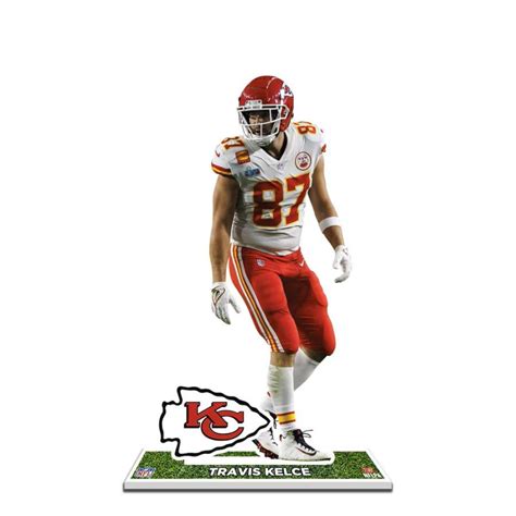 Travis Kelce Chiefs Player Standee Figure Pristine Auction