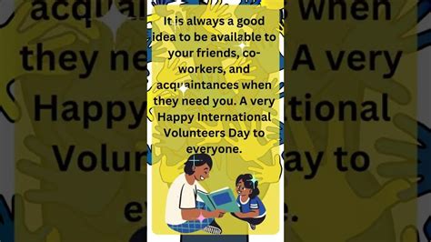 International Volunteer Day Quotes, Massages and Wishes 2022 #quotes,# ...