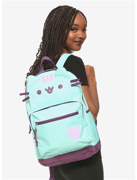 Pusheen Mint Face Backpack Hot Topic