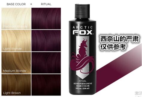 Arctic Fox Ritual Color Arctic Fox Hair Color