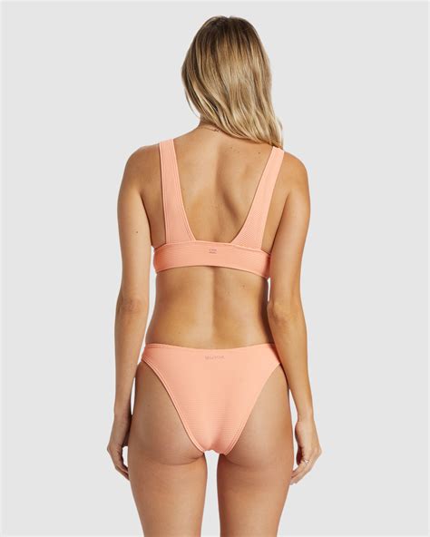 Billabong Tanlines Hike Bikini Bottom Peach Tart Surfstitch