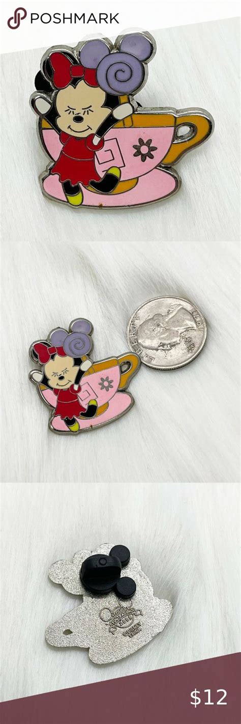 🔮 525 Disney Minnie Mouse At The Mad Tea Party Pin In 2022 Mad Tea