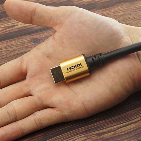 ホーリックダイレクト ウルトラハイスピードhdmiケーブル 5m ゴールド Ultra High Speed Hdmi Cable 認証品