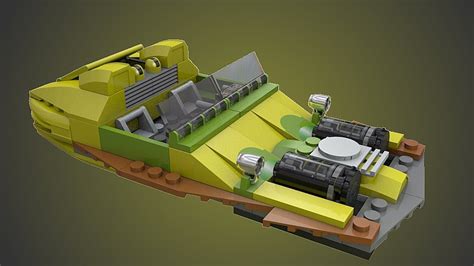 Lego Speeder - CG Cookie