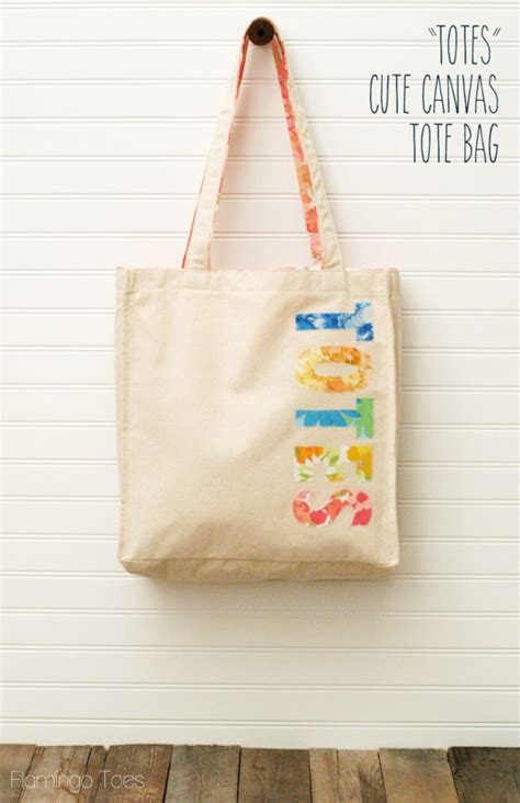 Totes Cute Canvas Tote Bag