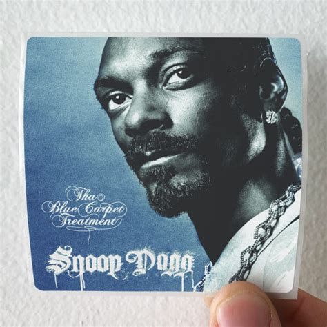 Snoop Dogg Tha Blue Carpet Treatment Album Cover Sticker