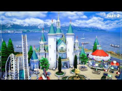 Decorando O Castelo Do Park The Sims No Cc Youtube