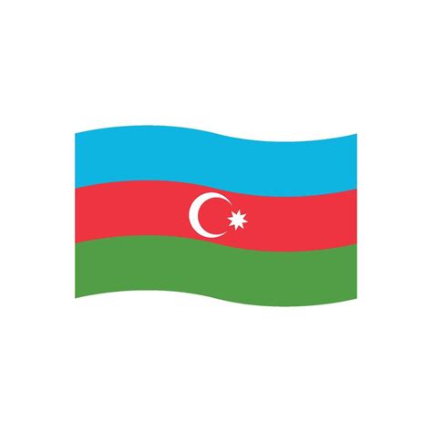 azerbaijan flag vector 40974253 Vector Art at Vecteezy