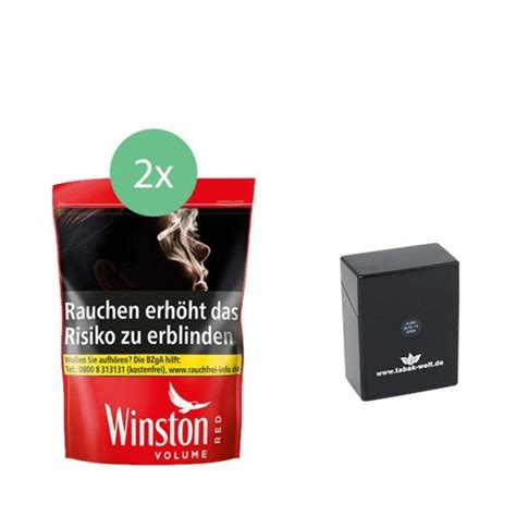 Winston Tabak Volumentabak Bei Uns Bequem Tabak Online Kaufen