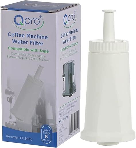 Qpro Water Filter For Sage Coffee Machine Models BES500 SES990 SES980