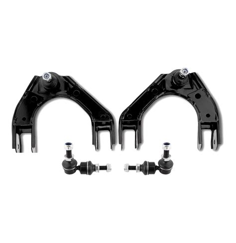 PartsW 4 Pieces Upper Control Arms And Ball Joints Stabilizer Sway