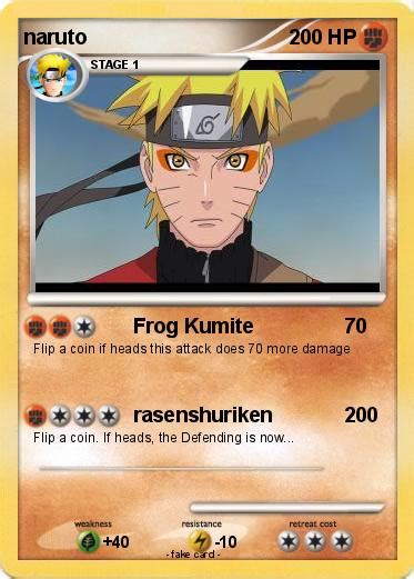 Pokémon Naruto 10059 10059 Frog Kumite My Pokemon Card