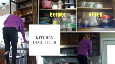 Kitchen Declutter Speed Cleaning Before After Youtube