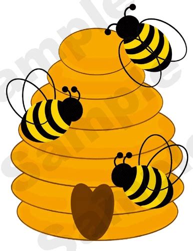 Honey Bee Hive Clipart Free Download On Clipartmag