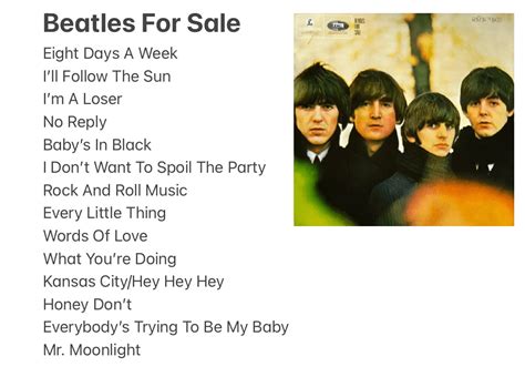 The Beatles…Ranking The Songs On Each Album – On The Records