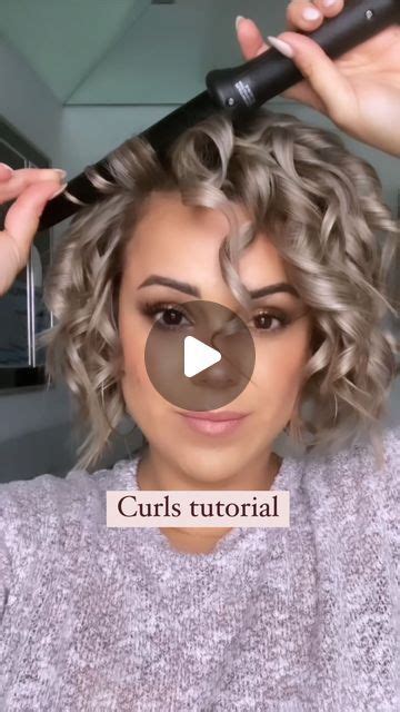 Curl For Short Hair Curling Wand Curls Hairstyle For Short Short