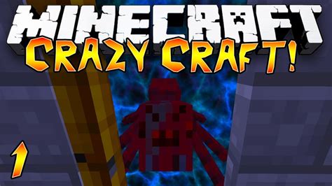 NUCLEAR SPIDERS Crazy Craft 2 0 Minecraft Modded Survival 1