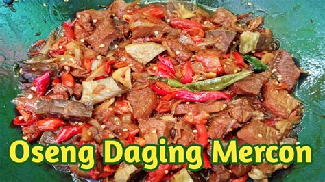 Cara Membuat Oseng Daging Sapi Pedas Resep Oseng Daging Mudah Dan