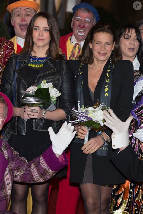 Photo SAS La Princesse Stephanie De Monaco Et Sa Fille Pauline