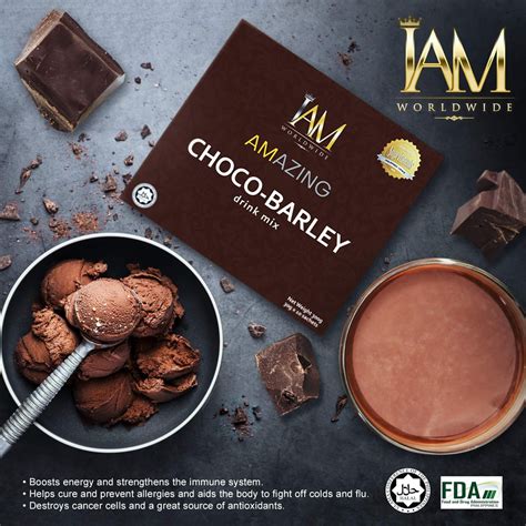 Amazing Choco Barley Powdered Drink Iam Worldwide Online Store Ph