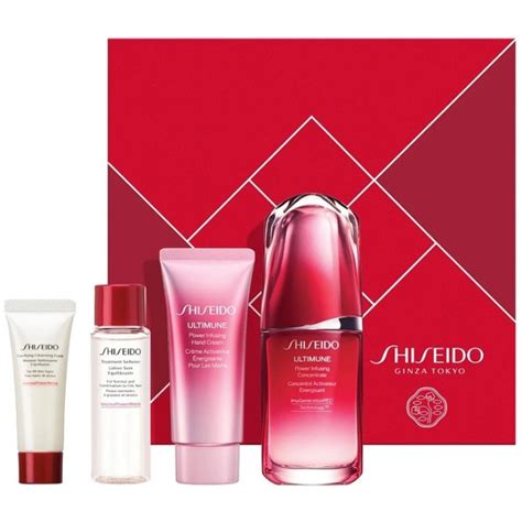 Shiseido Ultimune Skin Defense Ritual Set Perfume Box