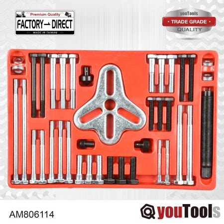 Pce Crankshaft Harmonic Balancer Puller Installer Tool Set Youtools