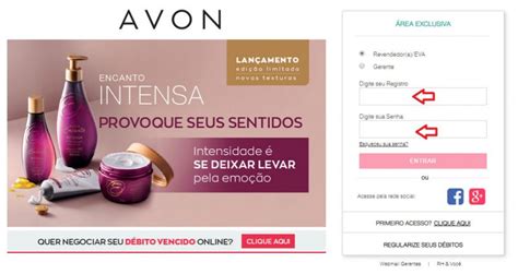 Avon Comigo Revendedora 2022 Acessar Pedidos Campanhas