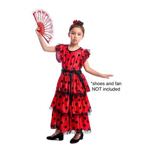 United Nations Spain Girl UN Spanish Costume for Kids Girls Spanish ...