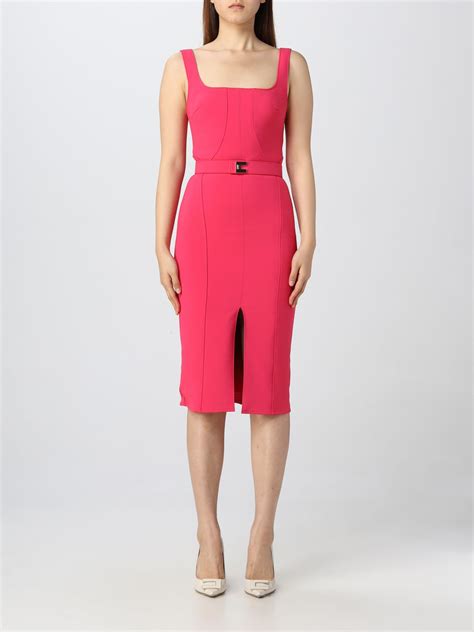 Elisabetta Franchi Dress For Woman Fuchsia Elisabetta Franchi