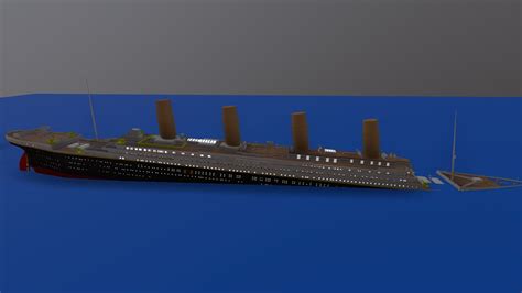 titanic sinking at night new - 3D model by earth (@nguyendangkhoa280512 ...