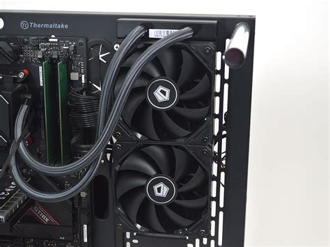 ID Cooling Dashflow 240 Black Basic AIO Review Installation TechPowerUp