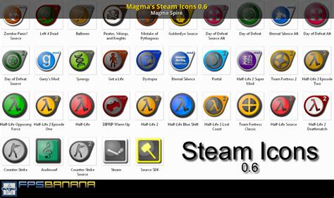 Magmas Steam Icons 06 Steam Mods