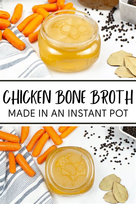 Instant Pot Chicken Bone Broth