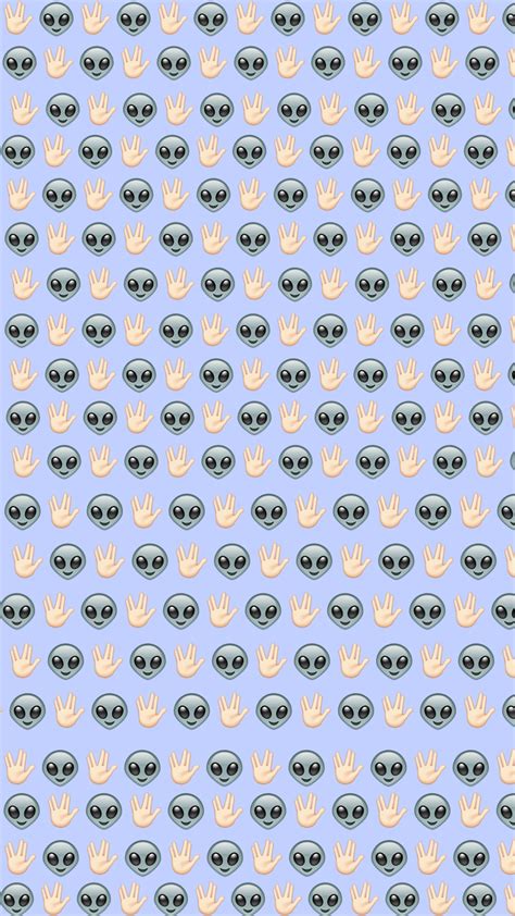 Alien Emoji Wallpapers Wallpaper Cave