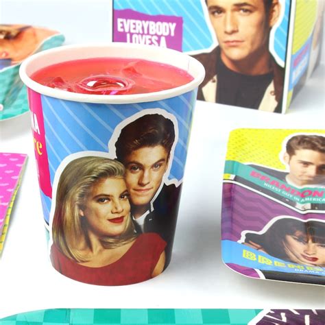 Beverly Hills 90210 Party Pack For 8 Guests Total 90s Party Etsy