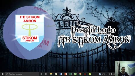 Desain Logo ITB STIKOM AMBON Dengan CorelDraw X7 Tugas Grafika