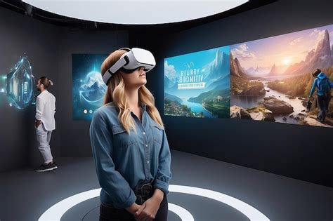 Premium Photo Virtual Reality Brand Experience