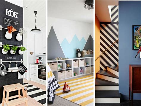 10 Idee Originali Per Dipingere Le Pareti Di Casa Pareti Casa Idee