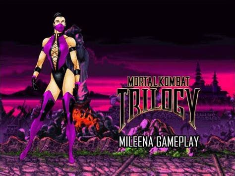 Mortal Kombat Trilogy Psx Mileena Gameplay Bio Ending En Espa Ol