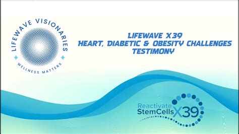 Lifewave Heart Diabetic And Obesity Challenges YouTube