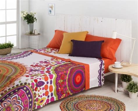 Cotton Artean Juego De Sabanas Mandala Cama De 150 X 190 200 100