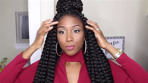 Crochet Braids Jumbo Twist Havanna Twist By Model Model Youtube