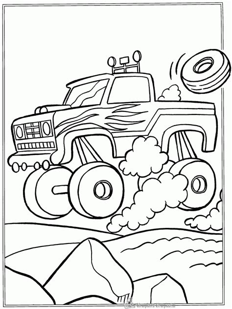 Lego Monster Truck Coloring Pages How To Draw Monster Truck Lego