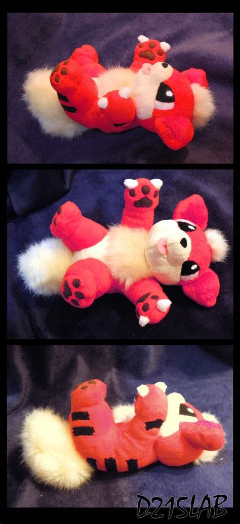 Growlithe plush by d215lab on DeviantArt