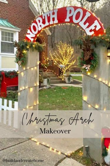 Christmas Arch Makeover | Christmas arch, Christmas, Christmas diy