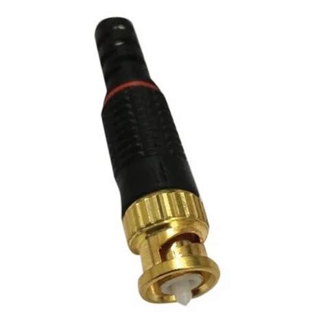 Golden BNC Connectors For CCTV System Contact Material Brass At Rs 9