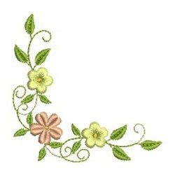 Floral Corner Embroidery Designs, Machine Embroidery Designs at ...