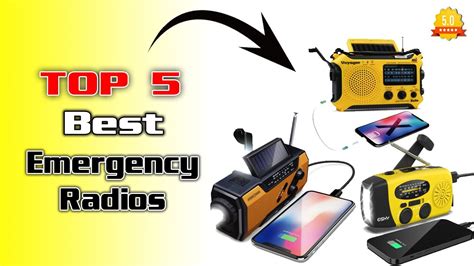 TOP 5 Best Emergency Radios Review Buying Guide In 2023