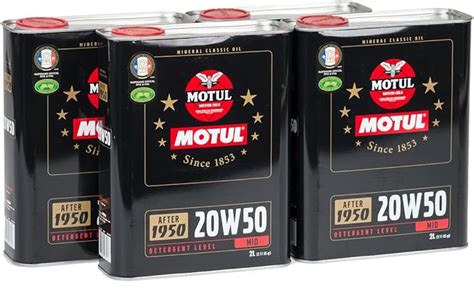 Amazon Fr Huile Min Rale Arlows L Motul Classic W Pour Moteur