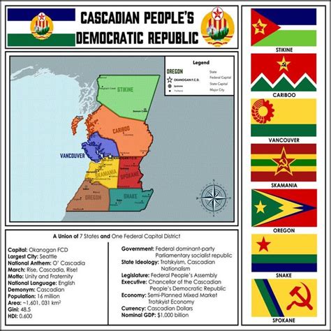 The Dawn of a Red Star: Cascadian People's Democratic Republic (A Most ...